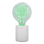 Minecraft Neon LED Bulb Creeper
