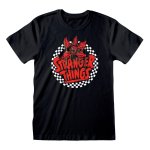 Stranger Things T-Shirt Checkered Circle Size S