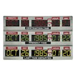 Back To The Future Ingot 40th Anniversary Time Circuits Limited Edition