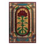 Stranger Things Resin Plaque Creel House Stained Glass Window