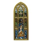Harry Potter Resin Plaque Mermaid Stained Glass Window