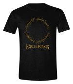 Lord of the Rings T-Shirt Logo Inscription Size L