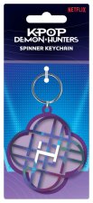 KPop Demon Hunters Metal Keychain Spinner Huntrix