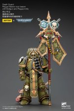 Warhammer 40,000 Action Figure Death Guard Plague Marine Icon bearer with Boltgun and Plague knife 12 cm