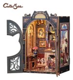 Book Nook Count Cat's Study 17 x 12 cm