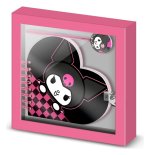 Hello Kitty Notebook with Pen Gift Set Kuromi Chessy