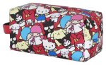 Sanrio Plus Brick Travel Toiletry Bag Hello Kitty Friends Multicolour