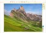 CALVENDO Puzzle Ein Motiv aus dem Kalender Dolomiten, Alpenparadies im Norden Italiens | 1000 Teile Lege-Größe 64x48cm Foto-Puzzle für glückliche Stun