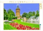 CALVENDO Puzzle Wasserturm | 1000 Teile Lege-Größe 64x48cm Foto-Puzzle für glückliche Stunden