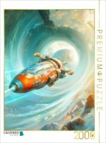CALVENDO Puzzle Science-Fiction-Zukunftsvision | 2000 Teile Lege-Größe 90x67cm Foto-Puzzle für glückliche Stunden