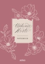 Blühende Worte - Notizbuch