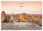 Momente einer Reise - Goa und Karnataka (Tischkalender 2027 DIN A5 quer), CALVENDO Monatskalender