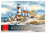 Dänemark - Wind, Meer und stille Orte (Tischkalender 2027 DIN A5 quer), CALVENDO Monatskalender