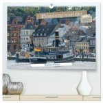 Flensburg maritim (hochwertiger Premium Wandkalender 2027 DIN A2 quer), Kunstdruck in Hochglanz