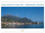 Como und der Comer See (Wandkalender 2027 DIN A4 quer), CALVENDO Monatskalender