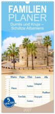 Familienplaner 2027 - Durrës und Kruja - Schätze Albaniens mit 5 Spalten (Wandkalender, 21 x 45 cm) CALVENDO