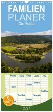 Familienplaner 2027 - Die Fulda mit 5 Spalten (Wandkalender, 21 x 45 cm) CALVENDO