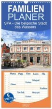 Familienplaner 2027 - SPA - Die belgische Stadt des Wassers mit 5 Spalten (Wandkalender, 21 x 45 cm) CALVENDO