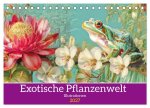 Exotische Pflanzenwelt - Illustrationen (Tischkalender 2027 DIN A5 quer), CALVENDO Monatskalender