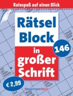 Rätselblock in großer Schrift 146