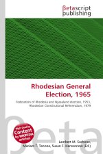 Rhodesian General Election, 1965