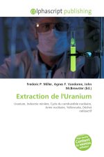 Extraction de l'Uranium