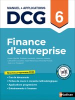 Finance d'entreprise - DCG - Épreuve 6 - Manuel et applications - 2026