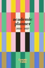 Colorful Stripes Weekly & Monthly Academic Planner 26-27