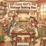 Cozy Girl's Vintage Baking Day