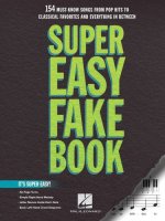 Super Easy Fake Book - 150 Songs with Lyrics