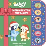 Bluey - Weihnachten mit Bluey - Soundbuch mit Fühlleiste und 6 Geräuschen für Kinder ab 3 Jahren