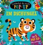 Im Dschungel - Entdeckst du mich? Pop-up-Buch - Pappbilderbuch mit bunten Pop-ups und lustigen Reimen