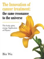 The Innovation of cancer treatment