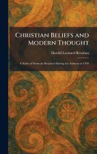 Christian Beliefs and Modern Thought