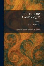Institutions Canoniques