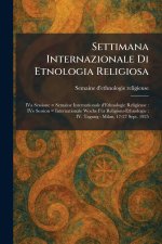 Settimana Internazionale Di Etnologia Religiosa