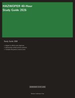 HAZWOPER 40-Hour Study Guide 2026