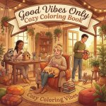 Good Vibes Only Cozy Coloring Book