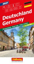 Hallwag Strassenkarte Deutschland 2027 1:750.000