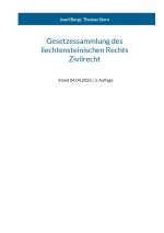 Gesetzessammlung des liechtensteinischen Rechts - Zivilrecht
