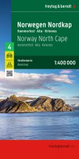 freytag & berndt Straßenkarte Norwegen Nordkap, Hammerfest - Alta - Kirkenes 1:400.000