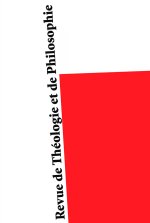Revue de Théologie et de Philosophie, tome 157-4 (2025-IV)