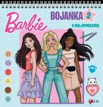 Barbie bojanka s naljepnicama 2*