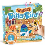 Ditty Bird  Where's Ditty?  Look and Find book with sounds  Activity Sound Book for toddlers 1- 3  Early learning toy