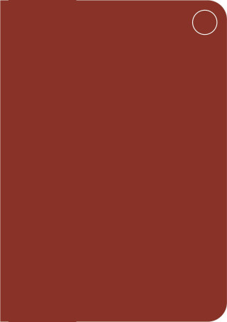 Garnet A5 Blank Notebook