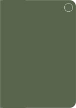 Verdant Dusk Pocket Blank Notebook