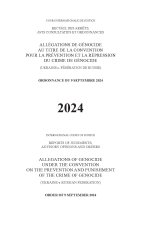 Allegations of Genocide Under the Convention on – Order of 9 September 2024