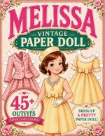 Melissa Vintage Paper Doll