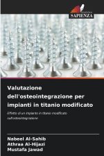 Valutazione dell'osteointegrazione per impianti in titanio modificato