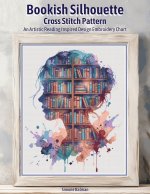 Bookish Silhouette Cross Stitch Pattern